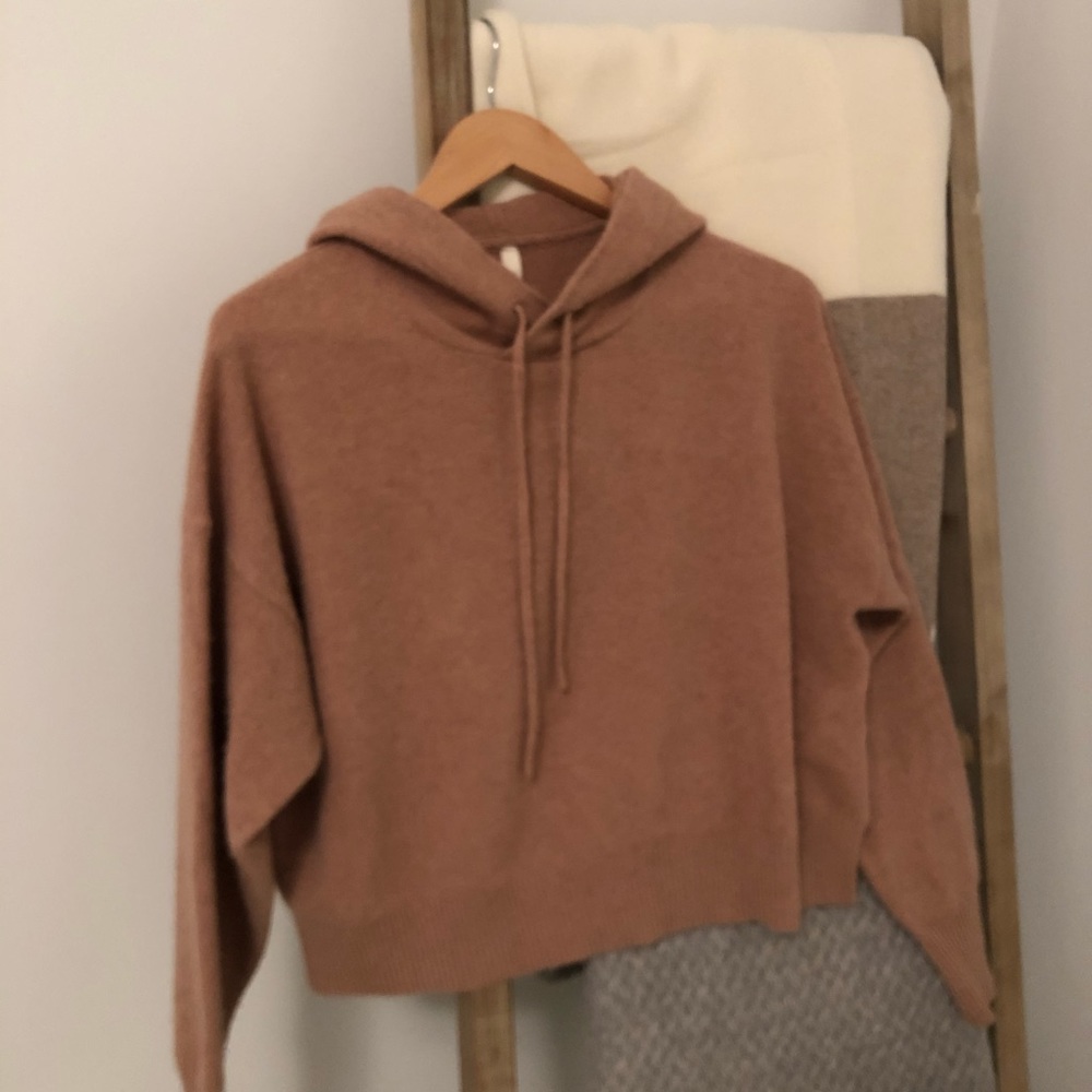 The Group by Babaton luxe cashmere hoodie